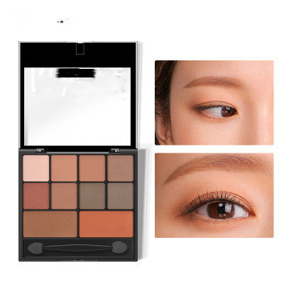 Eyeshadow Palette Pumpkin Smoky Makeup Nude