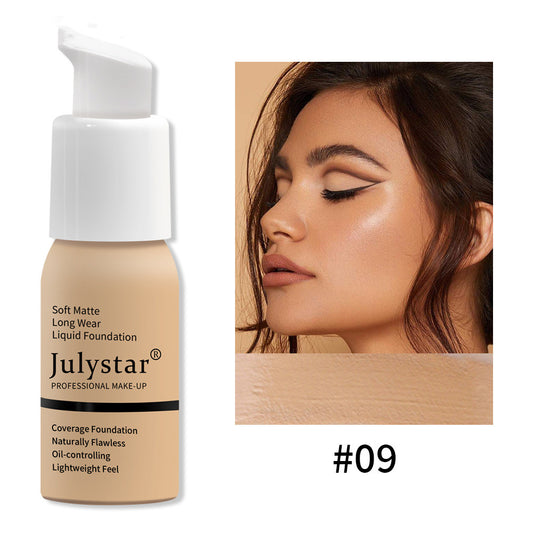 JULYSTAR Matte Liquid Foundation From Velviss