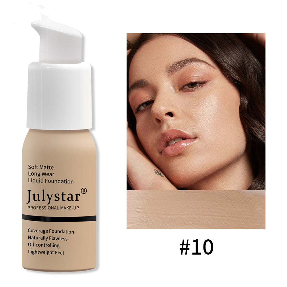JULYSTAR Matte Liquid Foundation From Velviss