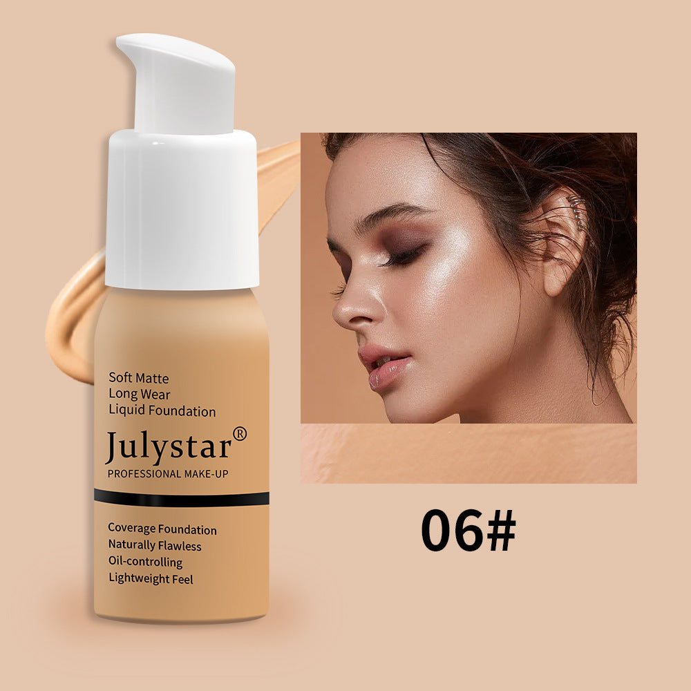 JULYSTAR Matte Liquid Foundation From Velviss