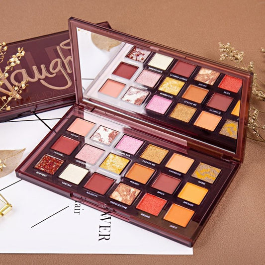 18 Color Naughty Eyeshadow Palette  From Velviss